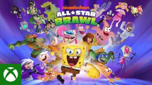 Box-art pre hru s názvom Nickelodeon All-Star Brawl