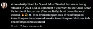 Need for Speed: Most Wanted leak