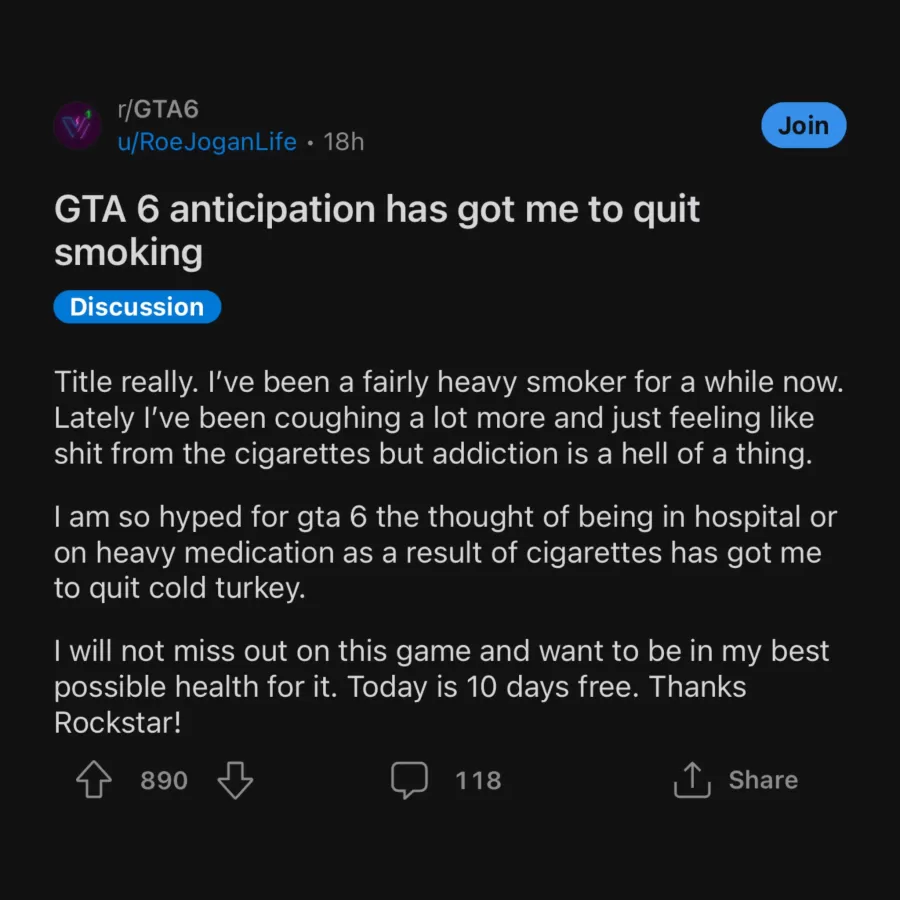 GTA 6 smoking