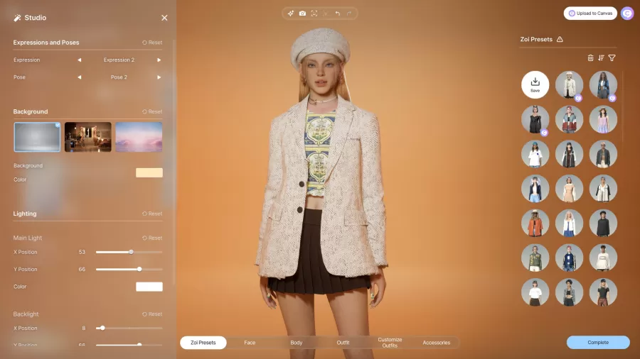 inZOI Character editor 10