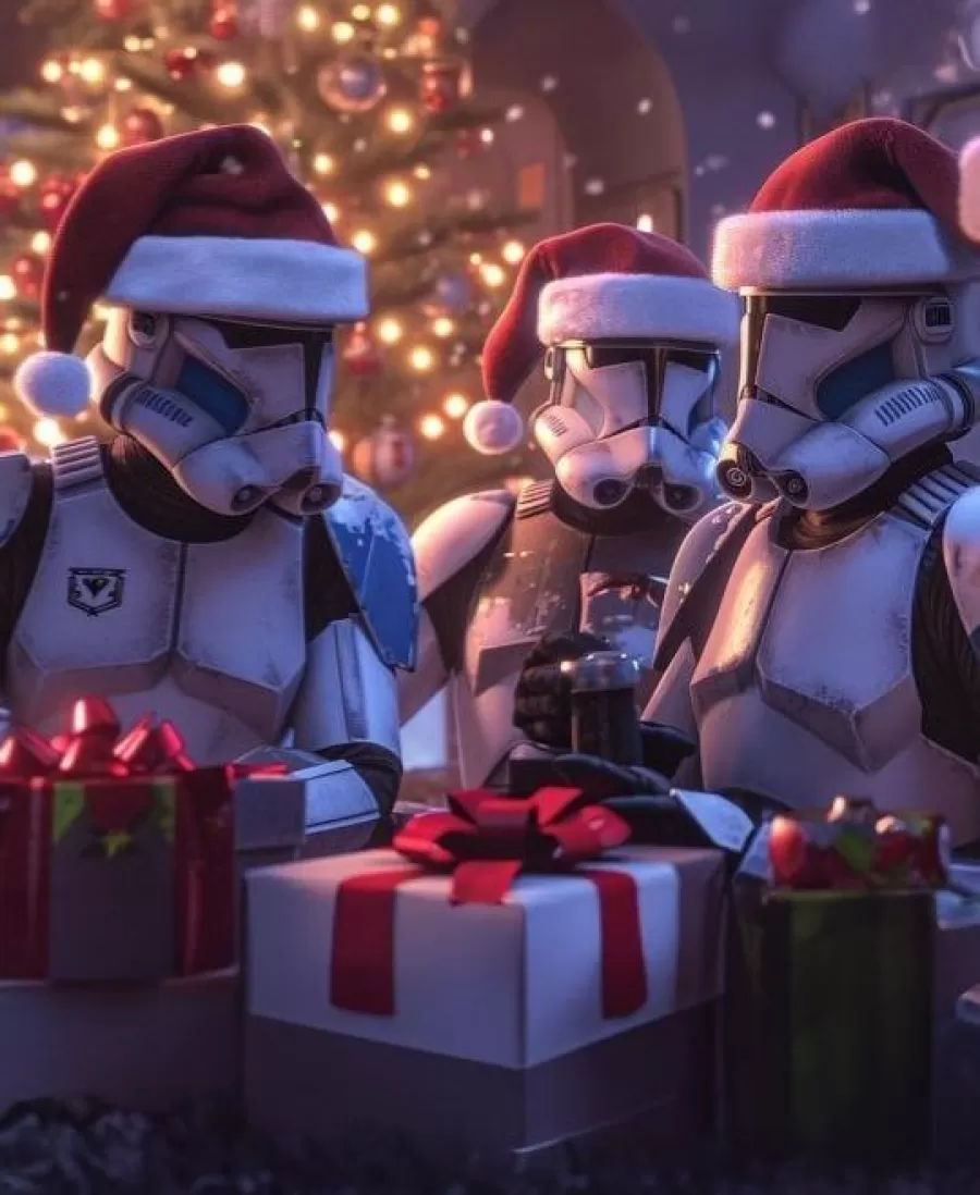 Stormtrooper vianoce