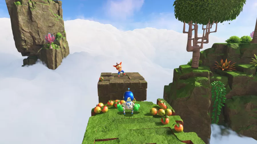 ASTRO BOT screenshot Crash Bandicoot