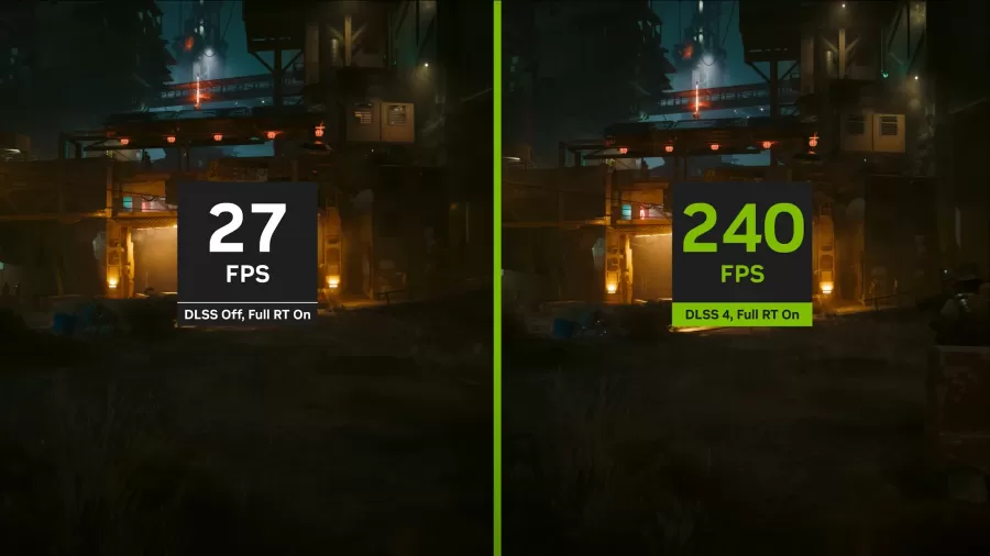 DLSS4 cyberpunk 2077
