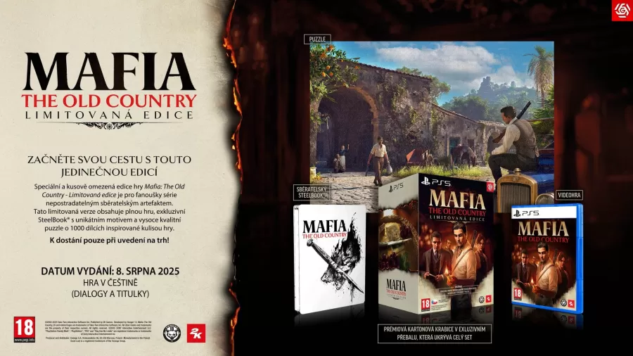 Mafia The Old Coutry Limitovana Edicia