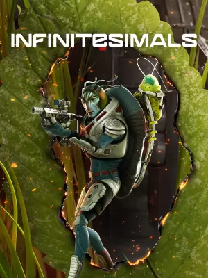 Box-art pre hru s názvom Infinitesimals