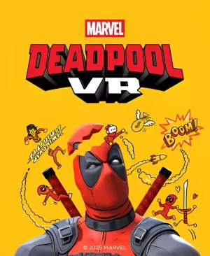 Box-art pre hru s názvom Marvel’s Deadpool VR