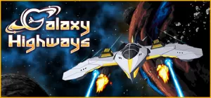 Box-art pre hru s názvom Galaxy Highways