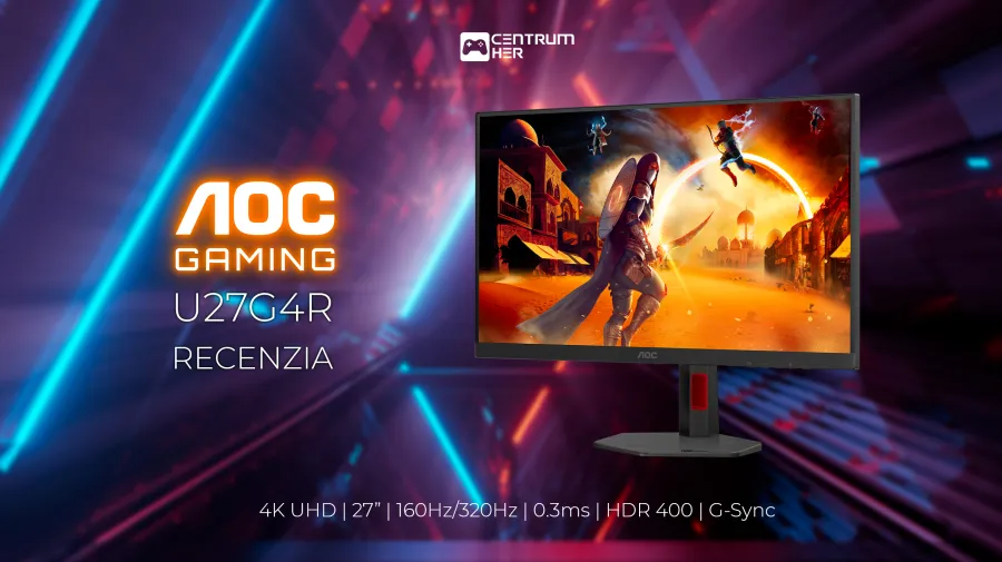 AOC U27G4R Recenzia monitor
