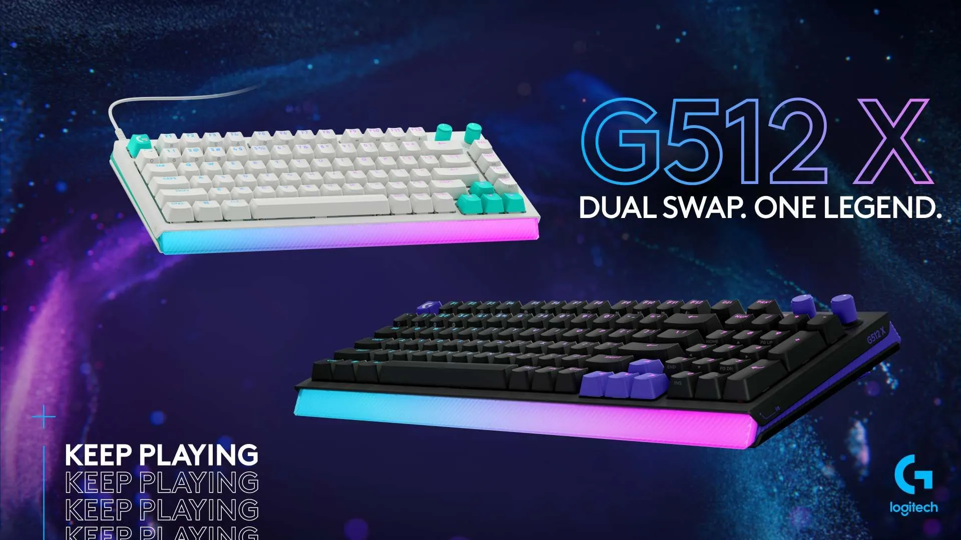 Logitech G512 X klávesnica 1