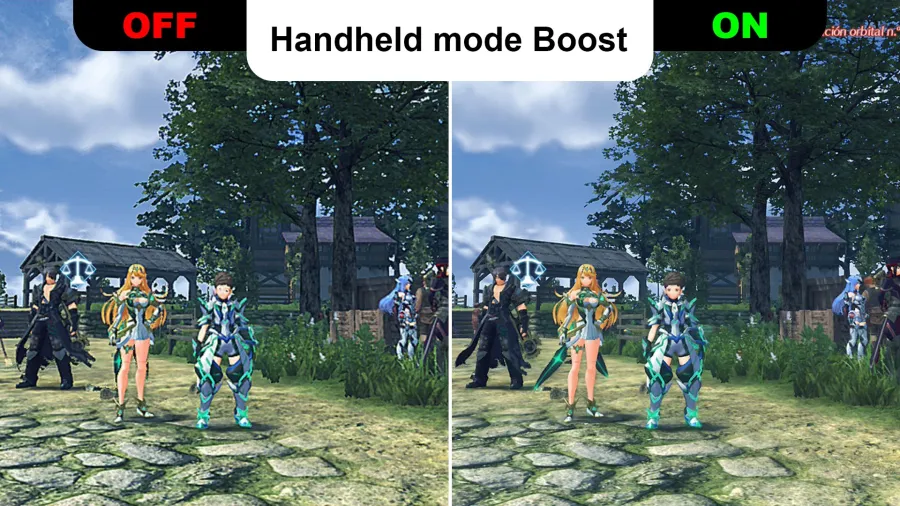 Switch 2 Handheld Boost On